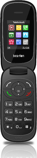 Bea-fon C220 Single SIM Mobile with Buttons Black view 2
