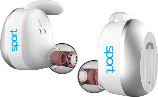 Elari NanoPods Sport In-ear Bluetooth Handsfree Earphones with Sweat Resistance and Charging Case White view 2
