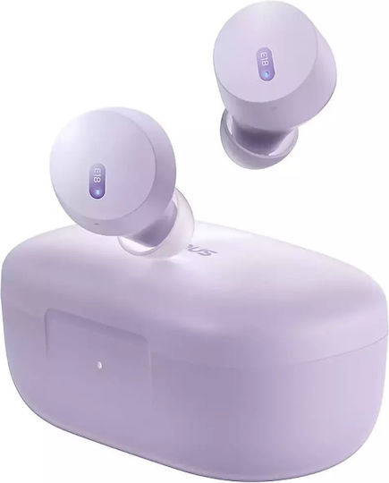 Baseus Bowie E18 In-ear Bluetooth Handsfree Earphones with Sweat Resistance and Charging Case Purple vue 2