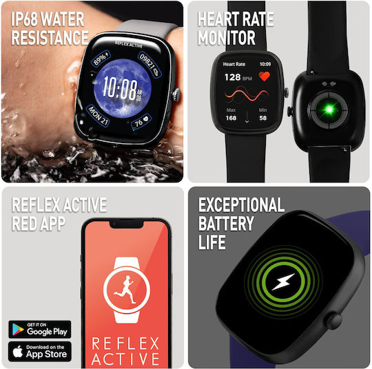 Reflex Active RA50-2223-SET Smartwatch (Black) view 4