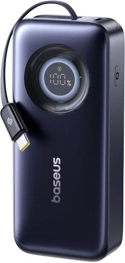 Baseus EnerCore CR11 Power Bank 20000mAh 67W with USB-A Port and USB-C Power Delivery Port Black view 3
