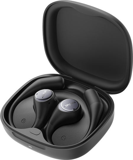 Earfun OpenJump Open Ear Bluetooth Handsfree Earphones with Sweat Resistance and Charging Case Black view 2