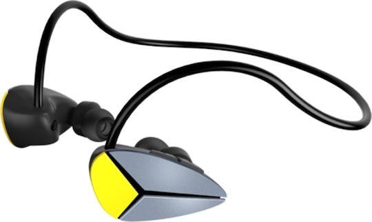 Awei A887BL In-ear Bluetooth Handsfree Earphones with Sweat Resistance Gray view 2