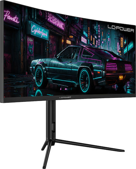 LC-Power LC-M30UWFC Ultrawide VA Curved Gaming Monitor 29.5" FHD 2560x1080 200Hz with Response Time 1ms GTG view 3
