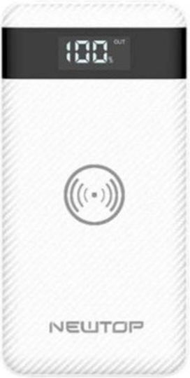 Newtop PB22 Power Bank 10000mAh with 2 USB-A Ports White