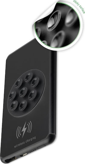 4Smarts StickyVolt Power Bank 5000mAh with USB-A Port Black view 2