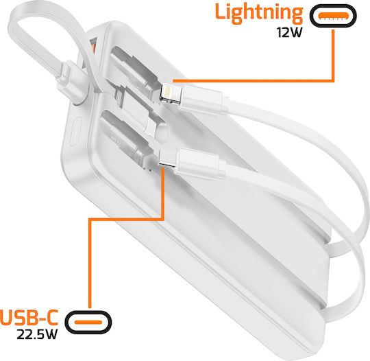 Maxexcell Power Bank 10000mAh White view 3