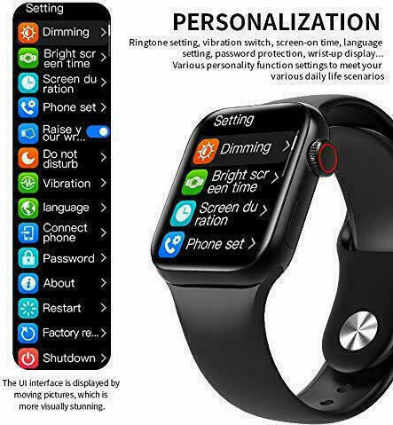 HW12 40mm Smartwatch (Pink) view 6