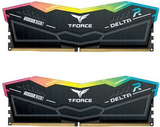 TeamGroup DELTAα RGB DDR5 32GB RAM with 2x16GB Modules and Speed 6000 for Desktop FF7D532G6000HC30DC01 vue 2