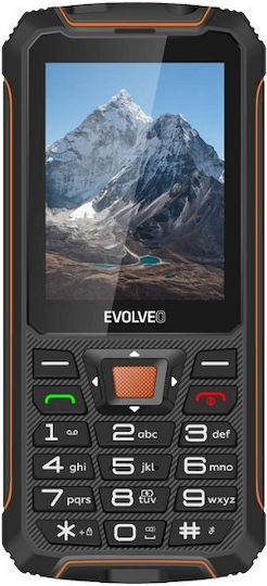 Evolveo StrongPhone Z6 Dual SIM Resistant Mobile with Buttons Black view 1