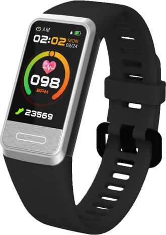 Spovan H03 1.14 Inch Tft Hd Screen Smart Bracelet Supports Blood Glucose Monitoring Sleep Monitoring Black view 1