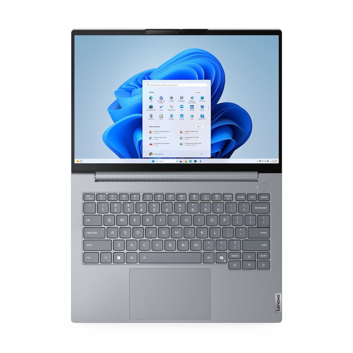 Lenovo ThinkBook 14 G8 IAL 14" IPS FHD+ (Ultra 5-225U/16GB/512GB SSD/No OS) Arctic Grey (UK Keyboard) view 9
