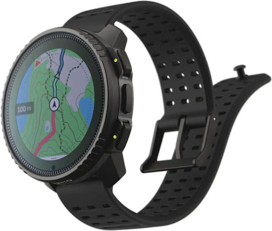 Suunto Vertical Solar Stainless Steel 49mm Waterproof Smartwatch with Heart Rate Monitor (Black) view 8
