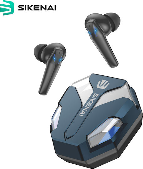 Sikenai T1000 In-ear Bluetooth Handsfree Earphones with Charging Case Black