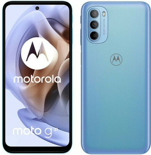 Motorola Moto G31 Dual SIM (4GB/64GB) Baby Blue view 1
