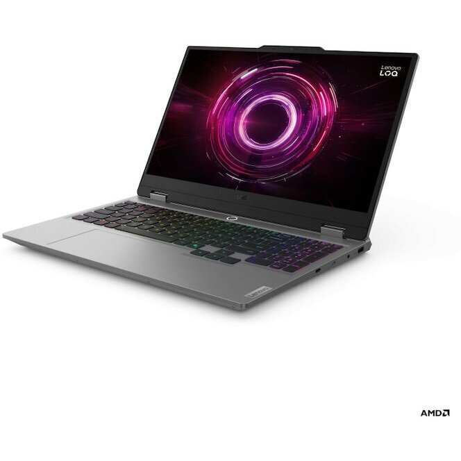 Lenovo LOQ 15AHP10 15.6" IPS FHD 144Hz (Ryzen 7-250/16GB/1TB SSD/GeForce RTX 5060/No OS) Luna Grey (US Keyboard) view 3