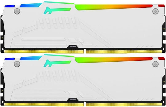 Kingston Fury Beast RGB DDR5 64GB RAM with 2x32GB Modules and Speed 6000 for Desktop KF560C36BWEAK2-64 view 4