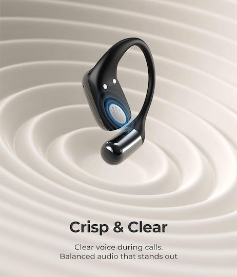 Bone Conduction Bluetooth Handsfree Earphones with Sweat Resistance Black view 4