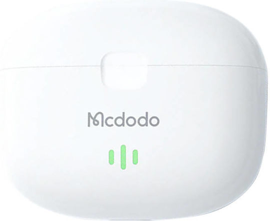 Mcdodo B03 In-ear Bluetooth Handsfree Earphones with Sweat Resistance and Charging Case White vista 2