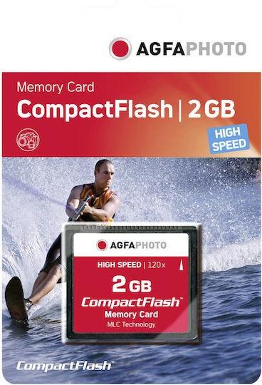 AgfaPhoto CompactFlash 2GB High Speed 18MB/s with Adapter view 2