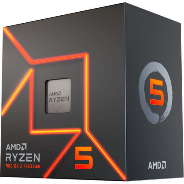 AMD Ryzen 5 7400 4.3GHz Processor 6 Core for Socket AM5 in Box with Heatsink view 4