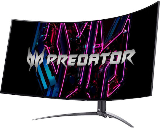 Acer Predator X45 Ultrawide OLED HDR Curved Gaming Monitor 44.5" QHD 3440x1440 240Hz with Response Time 0.03ms GTG view 3