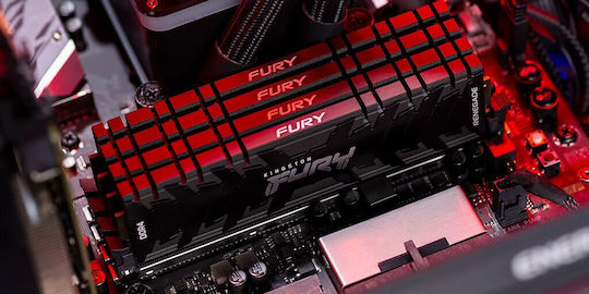 Kingston FURY Renegade RGB DDR4 16GB RAM with 2x8GB Modules and Speed 4000 for Desktop KF440C19RB2AK2/16 view 2