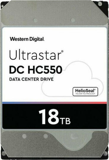 Western Digital Ultrastar DC HC550 18TB HDD Hard Drive 3.5" SATA III 7200rpm with 512MB Cache for NAS / Server 0F38459 view 6