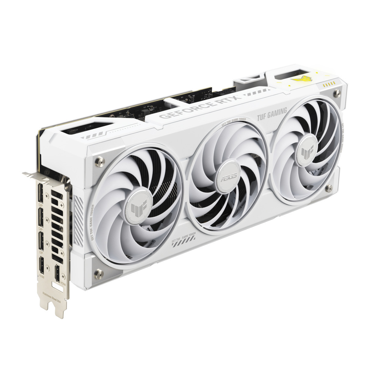 Asus GeForce RTX 5070 Ti 16GB GDDR7 BTF White OC Graphics Card 90YV0N60-M0NA00 view 2