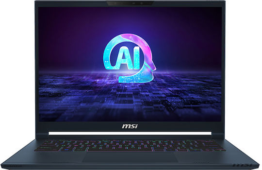 MSI Stealth 14 AI Studio A1VFG 14" OLED 120Hz (Ultra 7-155H/32GB/1TB SSD/GeForce RTX 4060/W11 Pro) Star Blue (International English Keyboard) vue 4