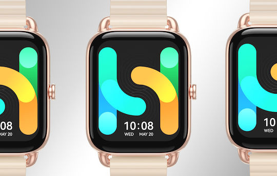Haylou RS4 Plus Smartwatch with Heart Rate Monitor (Gold) view 4