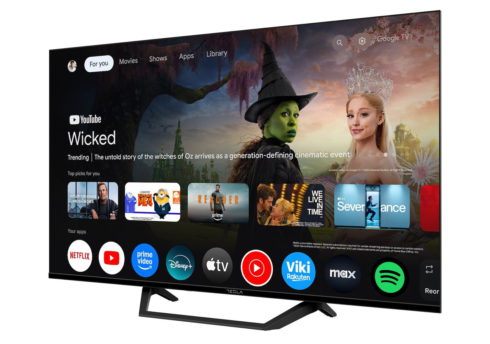 Tesla Smart Television 40" Full HD LED 40E655BFS (2025) view 5