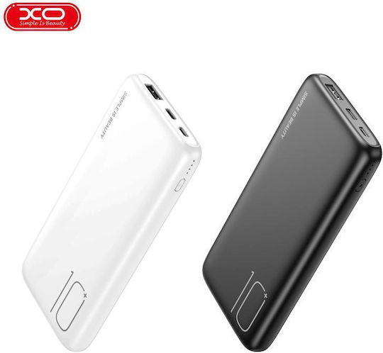 XO PR182 Power Bank 10000mAh with USB-A Port and USB-C Port Black view 6