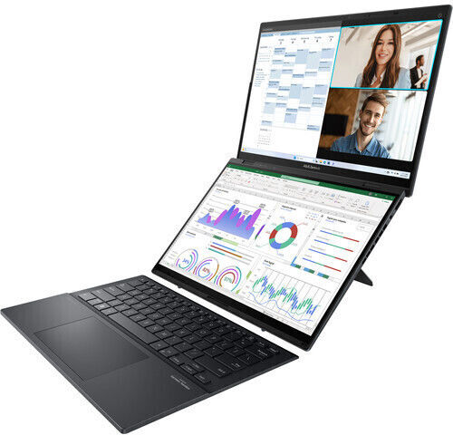 Asus Zenbook Duo UX8406CA 14" OLED Touchscreen 120Hz (Ultra 9-285H/32GB/1TB SSD/W11 Home) (US Keyboard)