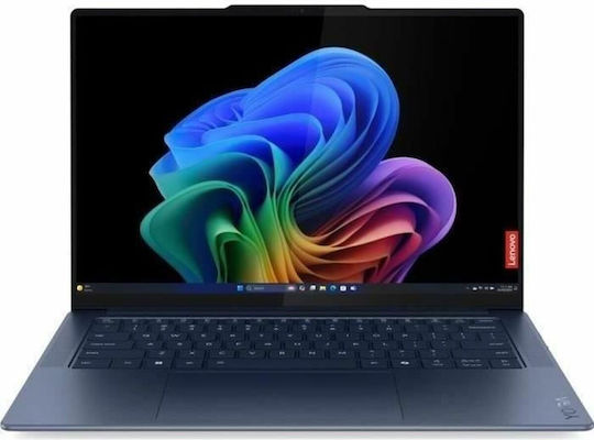 Lenovo Yoga Slim 7 14Q8X9 14.5" OLED Touchscreen (Snapdragon-X Elite X1E-78-100/16GB/1TB SSD/W11 Pro) Cosmic Blue (FR Keyboard)