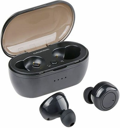 Grundig 26172 In-ear Bluetooth Handsfree Earphones with Charging Case Black