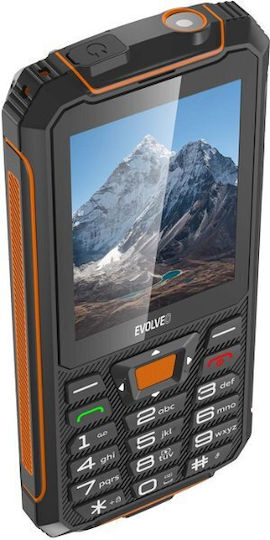 Evolveo StrongPhone Z6 Dual SIM Resistant Mobile with Buttons Black view 5