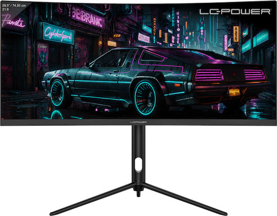 LC-Power LC-M30UWFC Ultrawide VA Curved Gaming Monitor 29.5" FHD 2560x1080 200Hz with Response Time 1ms GTG view 2