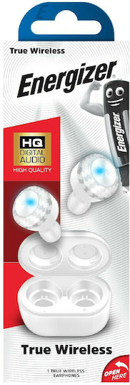 Energizer UIX30WH In-ear Bluetooth Handsfree Earphones with Charging Case White view 4