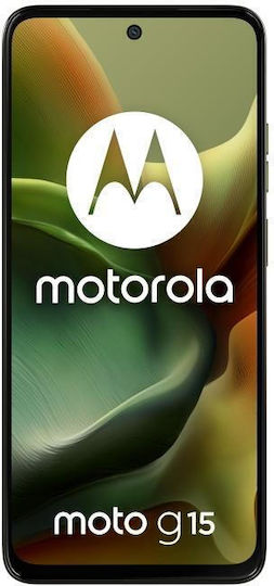 Motorola Moto G15 Dual SIM (4GB/128GB) Iguana Green view 5