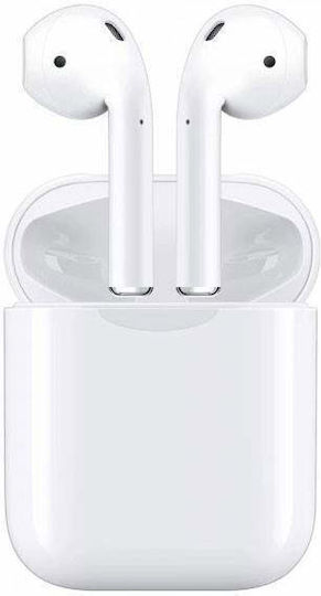15 Earbud Bluetooth Handsfree Earphones with Charging Case White view 1