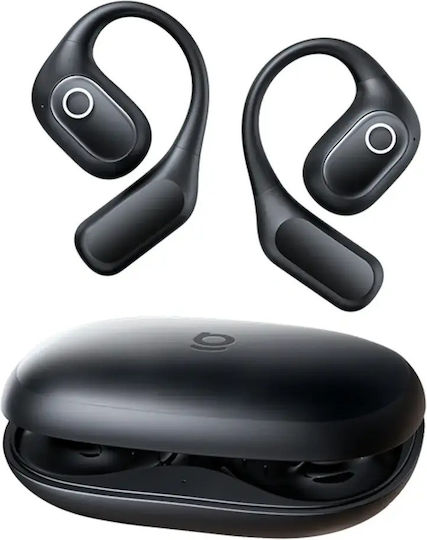 Baseus Eli 2i Fit Open Ear Bluetooth Handsfree Headphones with Sweat Resistance and Charging Case Black