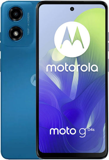 Motorola Moto G04s Dual SIM (4GB/64GB) Satin Blue view 4