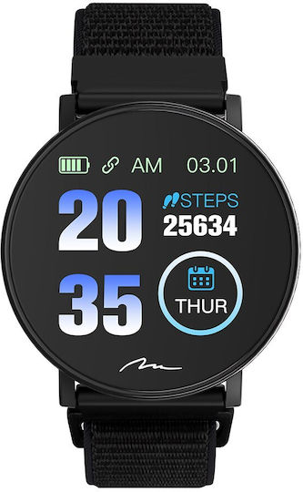 Media-Tech Activeband Thaiti MT871 Smartwatch with Heart Rate Monitor (Black) view 3
