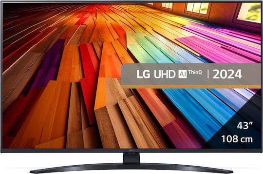 LG Smart Television 43" 4K UHD LED 43UT81003LA HDR (2024) view 1