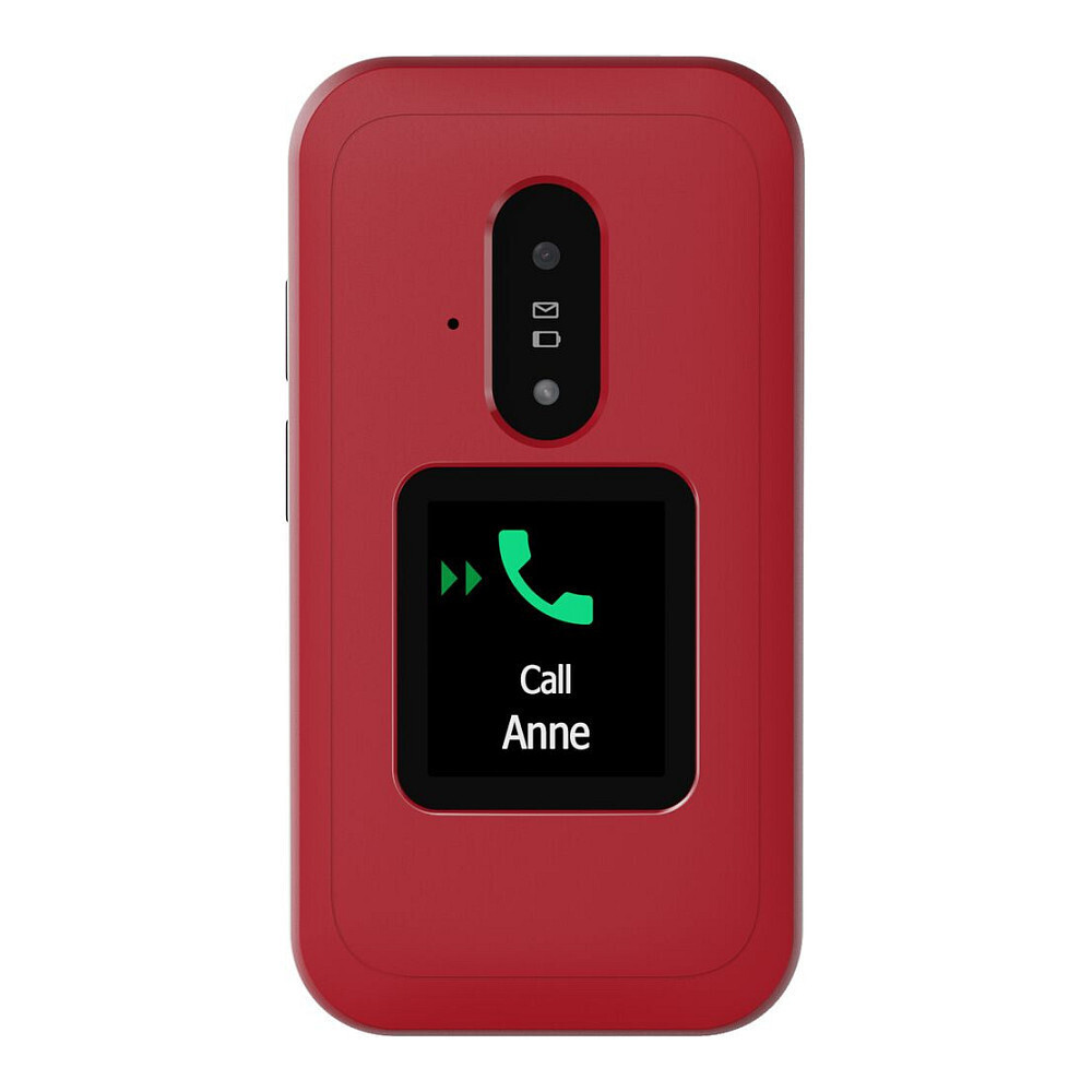 Doro Leva E30 Single SIM Mobile Phone with Buttons Red White