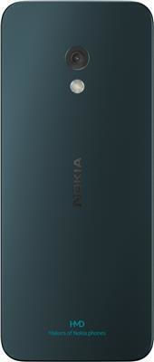 Nokia 225 4G (2024) Dual SIM Mobile with Buttons (Greek Menu) Dark Blue view 2