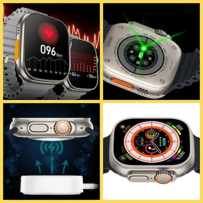 Z68 Ultra 49mm Smartwatch (Orange) view 4