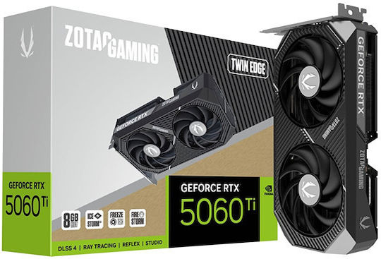 Zotac GeForce RTX 5060 Ti 8GB GDDR7 Twin Edge Graphics Card view 1