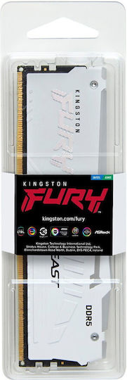 Kingston Fury Beast DDR5 with Module 1x16GB and Speed 6000 for Desktop KF560C36BWE2-16 vue 7